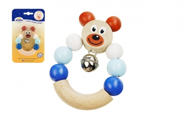 Rattle Toy Blue Bear