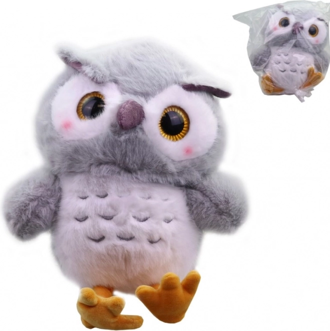 Gufo di peluche 20 cm