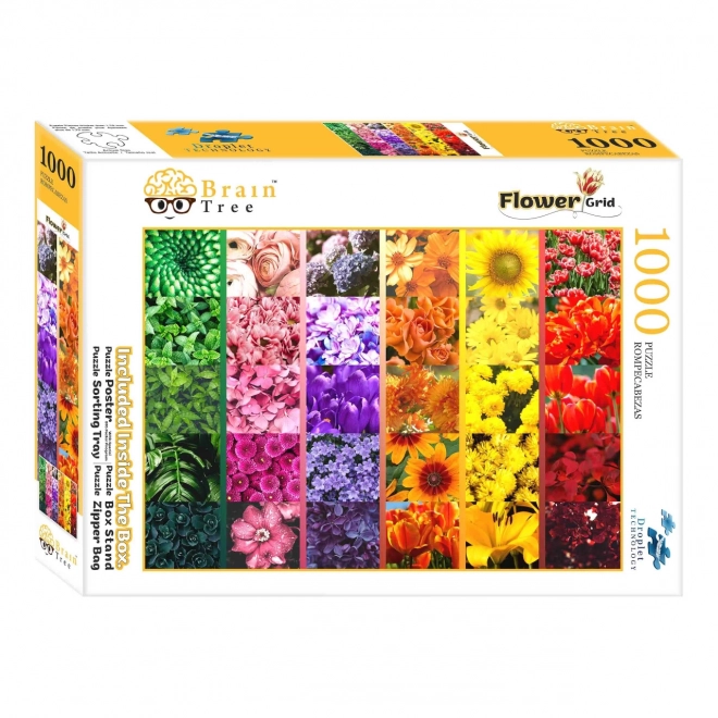 Brain Tree Flower Puzzle 1000 Pieces