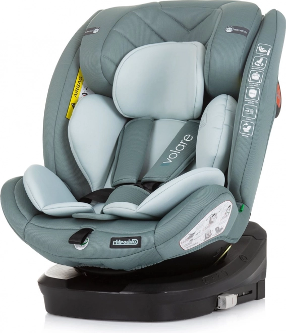 Autokindersitz Chipolino Volare i-Size Pastellgrün 40-150 cm Isofix 360°