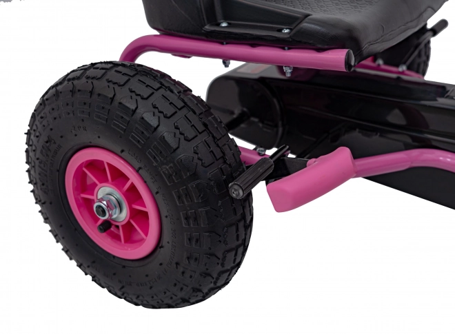 Pedal Go-Kart AIR PerHour for Kids Pink