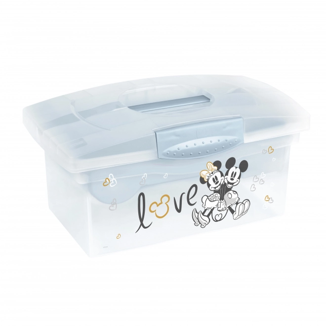 Travel Organizer Box with Compartment Mickey Smoky Blue