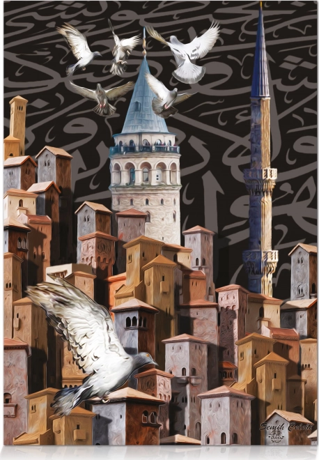 Star Puzzle Galata Tower Enchantment 500 Pieces