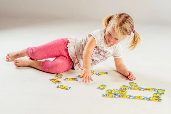 Domino My First Animals Wooden Game