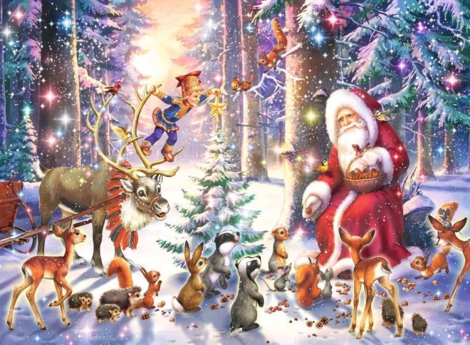 Ravensburger Christmas in the Forest XXL Puzzle 100 Pieces