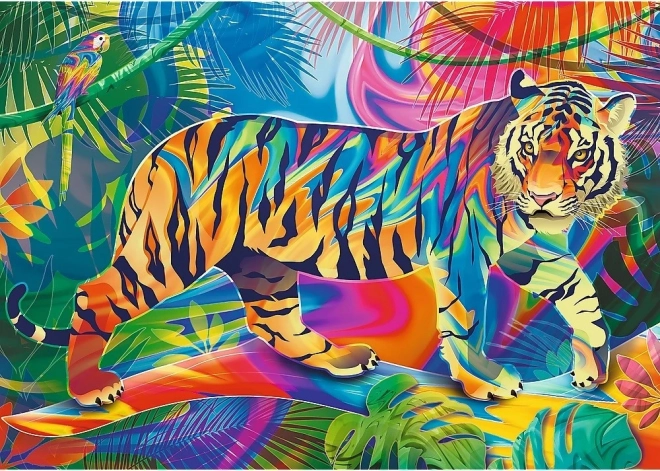 Trefl Puzzle Color Splash: Encounter with a Tiger 500 Pieces