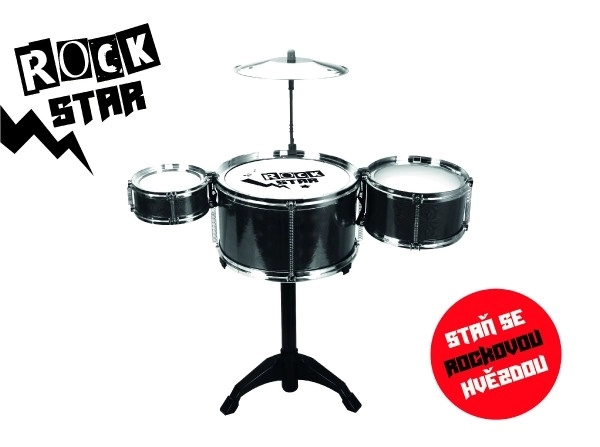 Rock Star Drum Set With Accessories