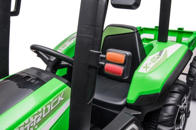 Green Battery Operated Tractor