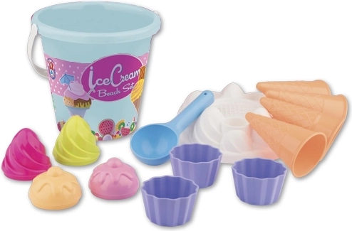 Set gelato pieno di fantasia