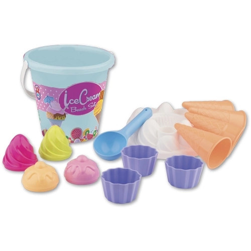 Androni Sand Play Set with Ice Cream - Medium, Blue