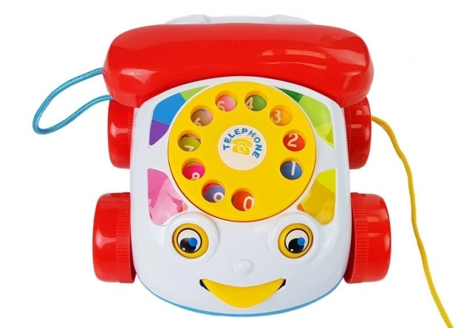 Pull Along Toy Phone with Sounds for Babies