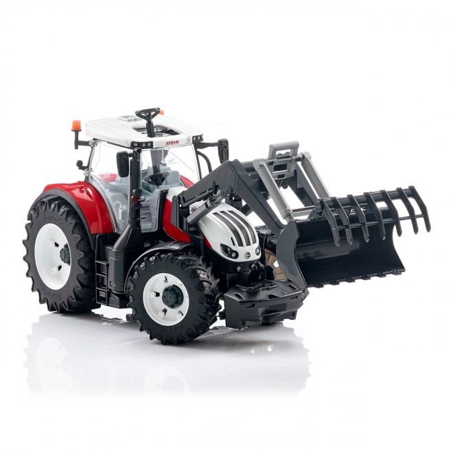 Bruder tractor with front loader