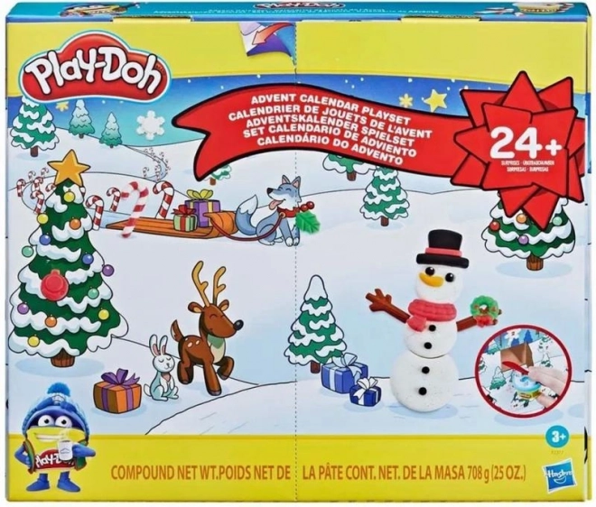 Advent Calendar with Play-Doh Surprises