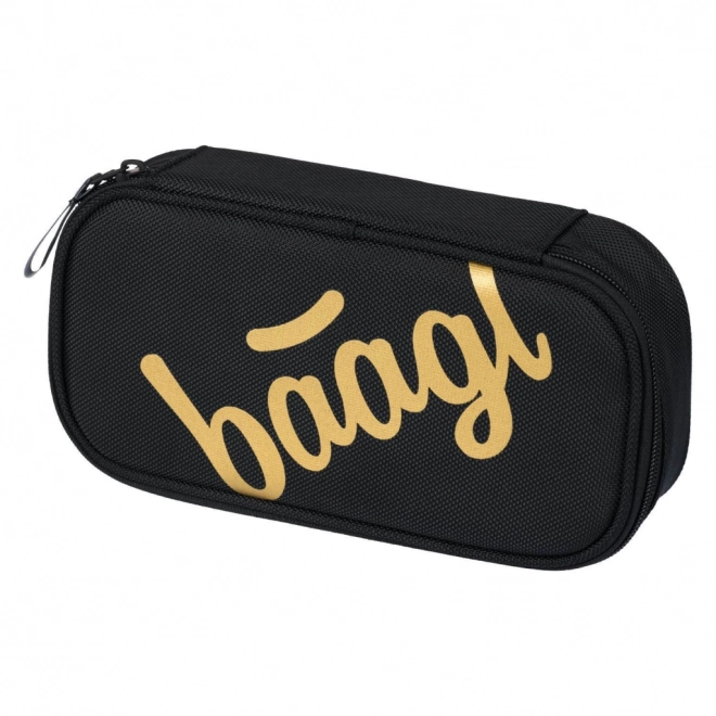 School Pen Case Skate Gold