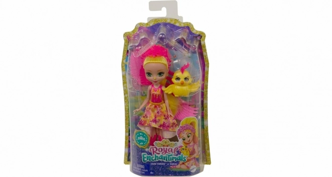 Enchantimals Doll Falon Phoenix and Chick Sunrise