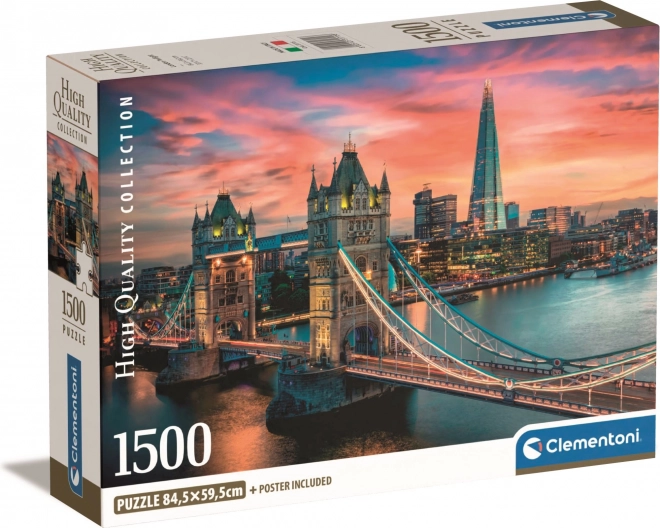 1500 darabos Puzzle Compact London Twilight