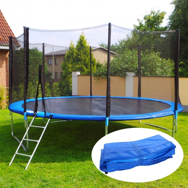 Modrý kryt pružin pro trampolínu 244 250 cm 8ft