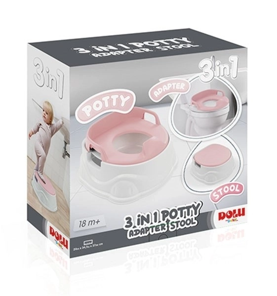 3 in 1 Potty Chair Pink