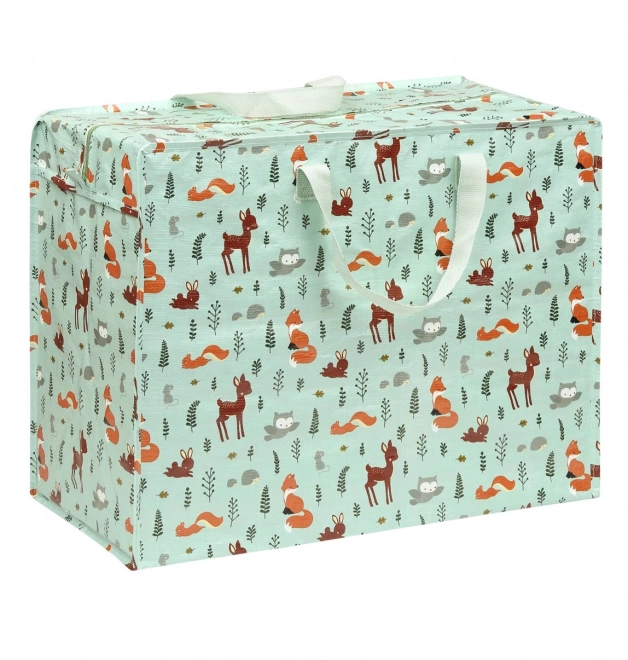 Extra large storage bag - forest friends