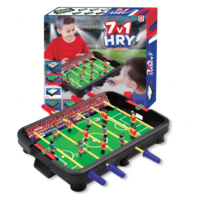 7-in-1 Game Set in Czech Packaging