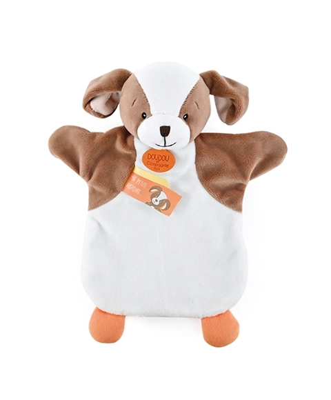 Soft Plush Dog Puppet 25 cm