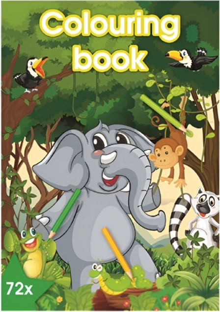 Livre de coloriage A4 – 72 pages