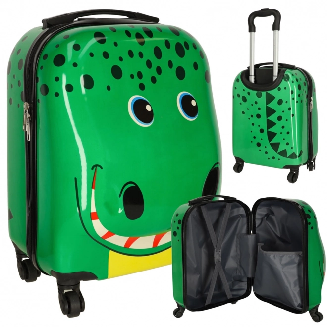 Crocodile Kids Carry-On Travel Suitcase