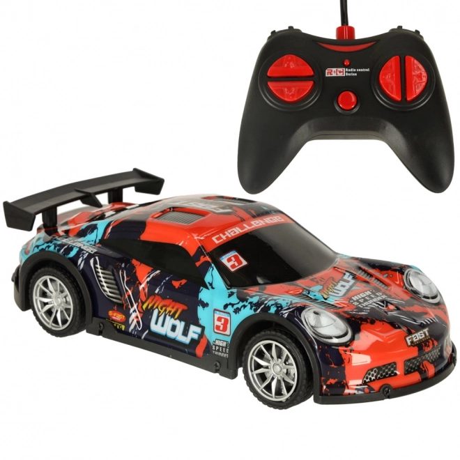 Rc Sport Car Blue Red