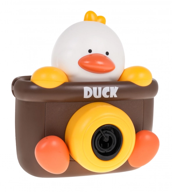 Bubble Camera with Duck for Kids 3+