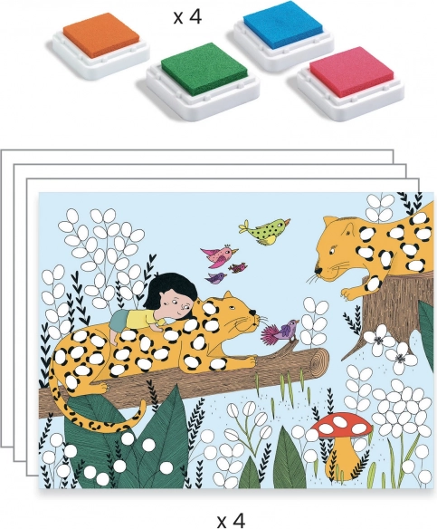 Finger Painting Nature by DJECO