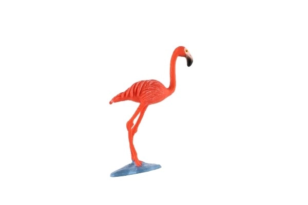 Caribbean Flamingo Plastic Toy 9cm