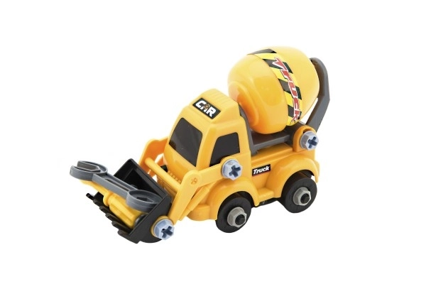 Construction Vehicle Toy with Screws