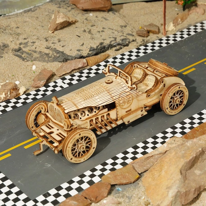 Rokr 3D Wooden Puzzle Grand Prix Car