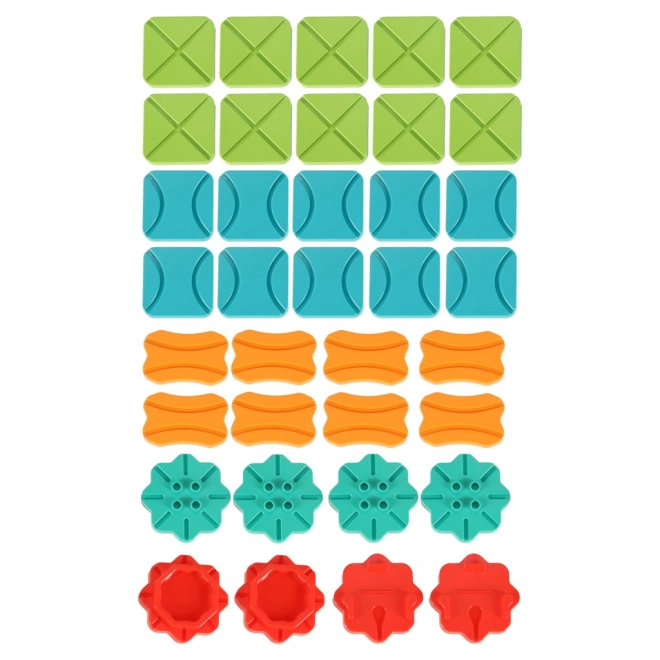 Jeu de société logique labyrinthe avec parcours d'obstacles