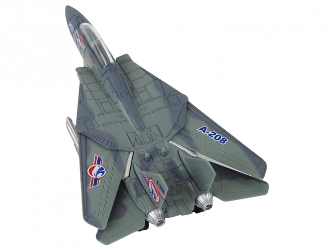 Military Toy Jet with Lights and Sounds