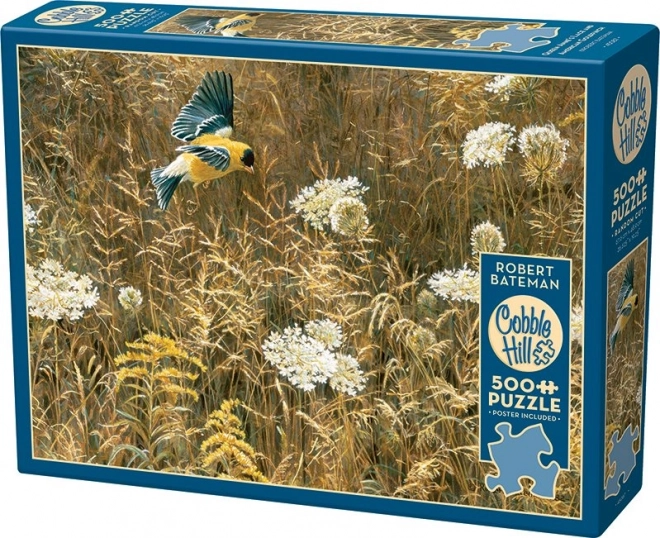 Queen Anne's Lace and Goldenrod 500 Piece Puzzle