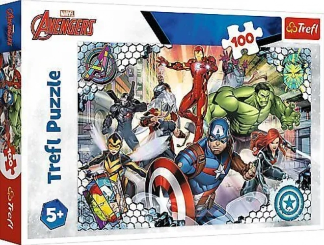 Famous Avengers 100-Piece Puzzle