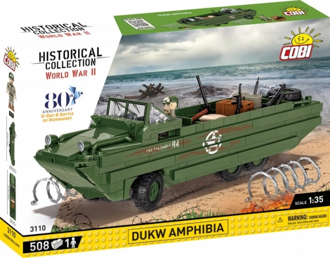 D-DAY Commemorative DUKW Amphibious Vehicle Model Kit