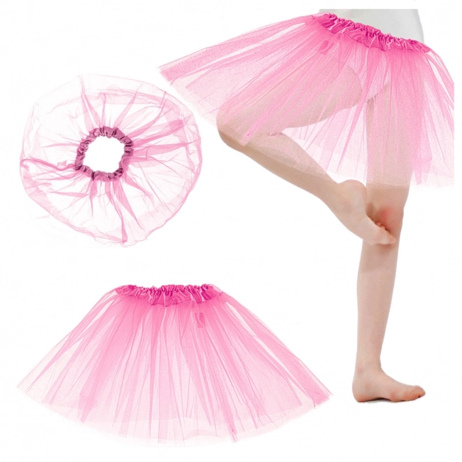 Tutu Tulle Skirt Costume Pink