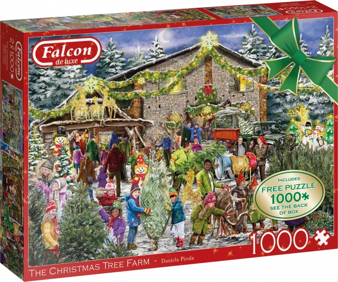 Falcon Christmas Tree Puzzle Set