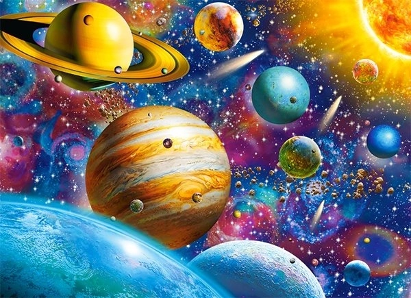 Solar System Odyssey Puzzle - 100 Pieces