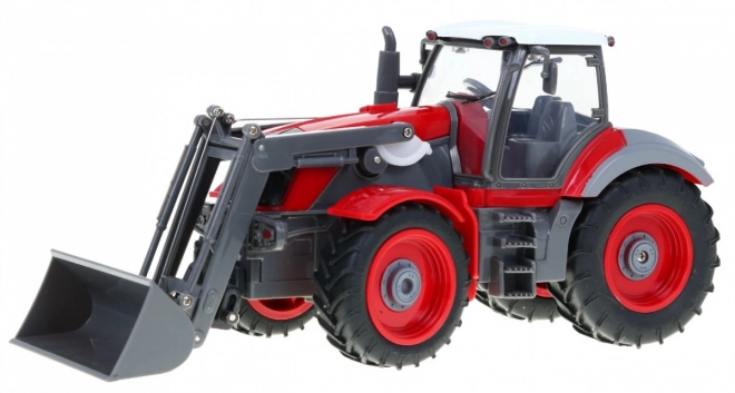 Remote Control Tractor with Trailer for Kids 3+ - Red and Green