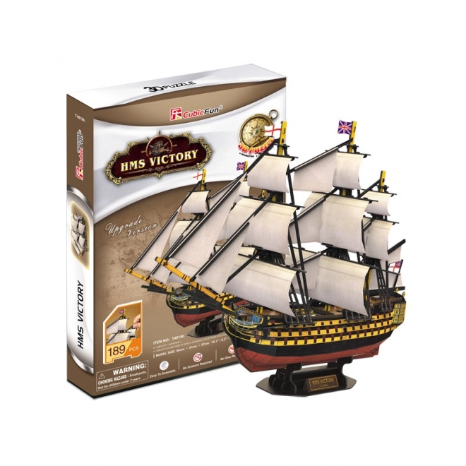 3D Puzzle Sailboat HMS Victory