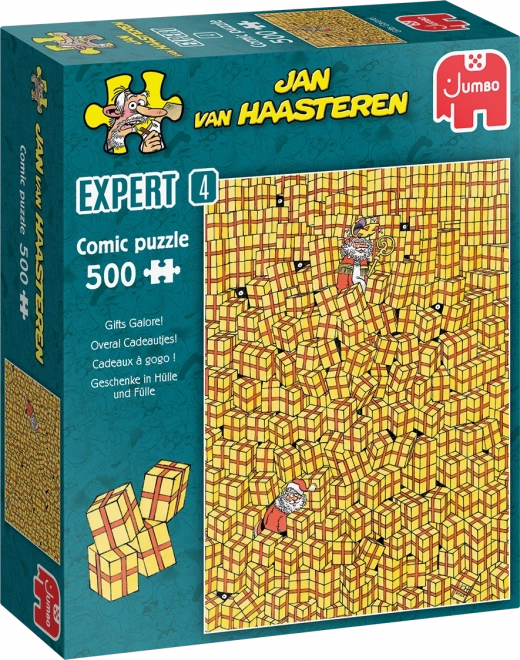 Jumbo Puzzle Jan van Haasteren Expert Series: Slew of Gifts 500 Pieces