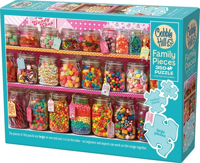 Cobble Hill Family Puzzle Candy Store 350 Pieces