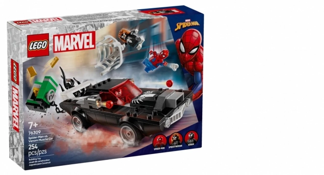 Spider-Man vs Venom Muscle Car Lego Set