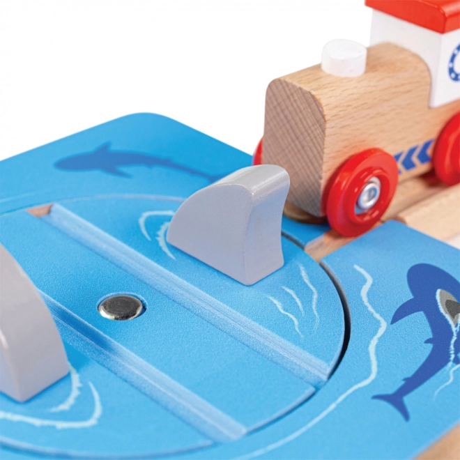 Shark Adventure Rotating Rail Set