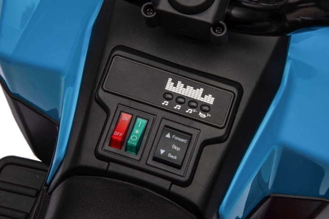 Quad elettrico per bambini blu