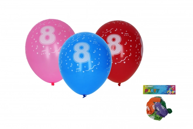 Inflatable Balloon Set with Number 8