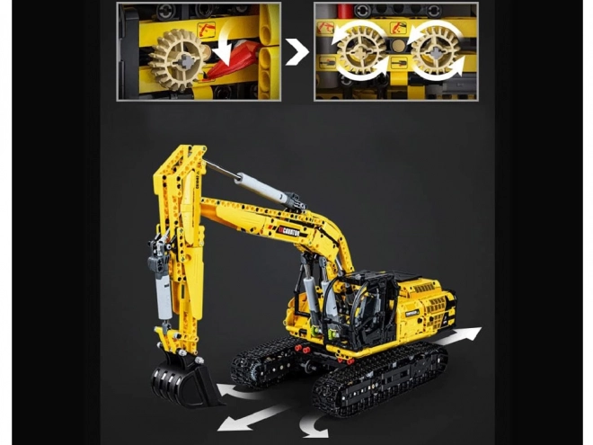 Remote Controlled Excavator Construction Set